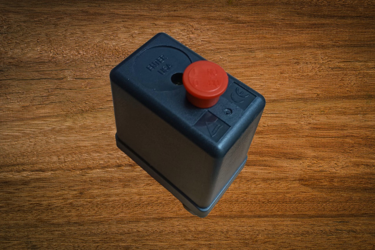 Presostato para control automático de presión